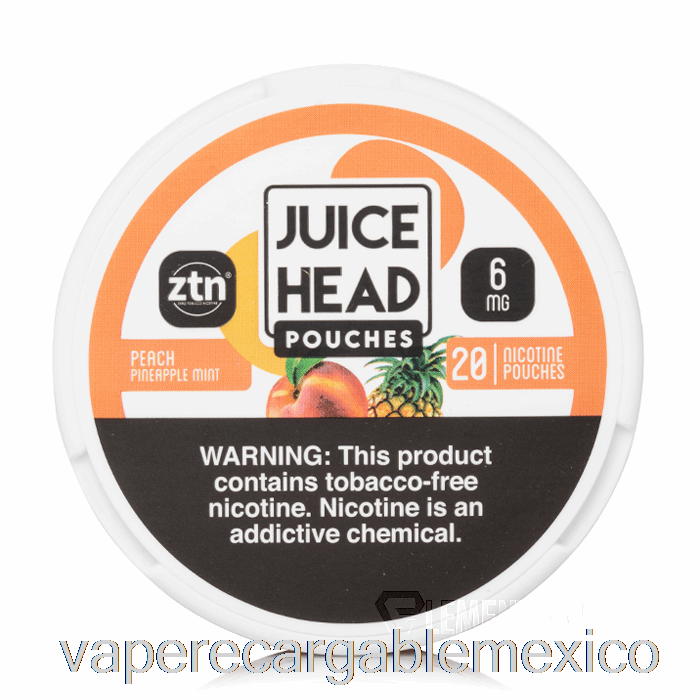 Bolsas De Nicotina Con Cabezal De Jugo Recargable Vape - Melocotón, Piña Y Menta